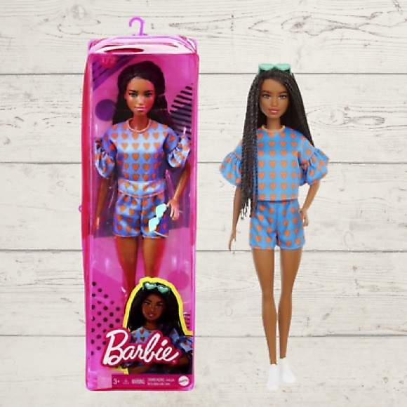 Mattel Other - NIB Barbie Fashionista 172 Doll With Hearts Outfit And Accessories 3+